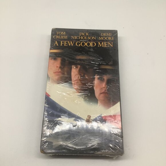 A Few Good Men VHS 1993 VTG Tom Cruise Jack Nicholson Demi Moore Factory Sealed - Picture 6 of 6